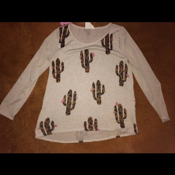 Cactus Sweater Womens Medium - Picture 1 of 3
